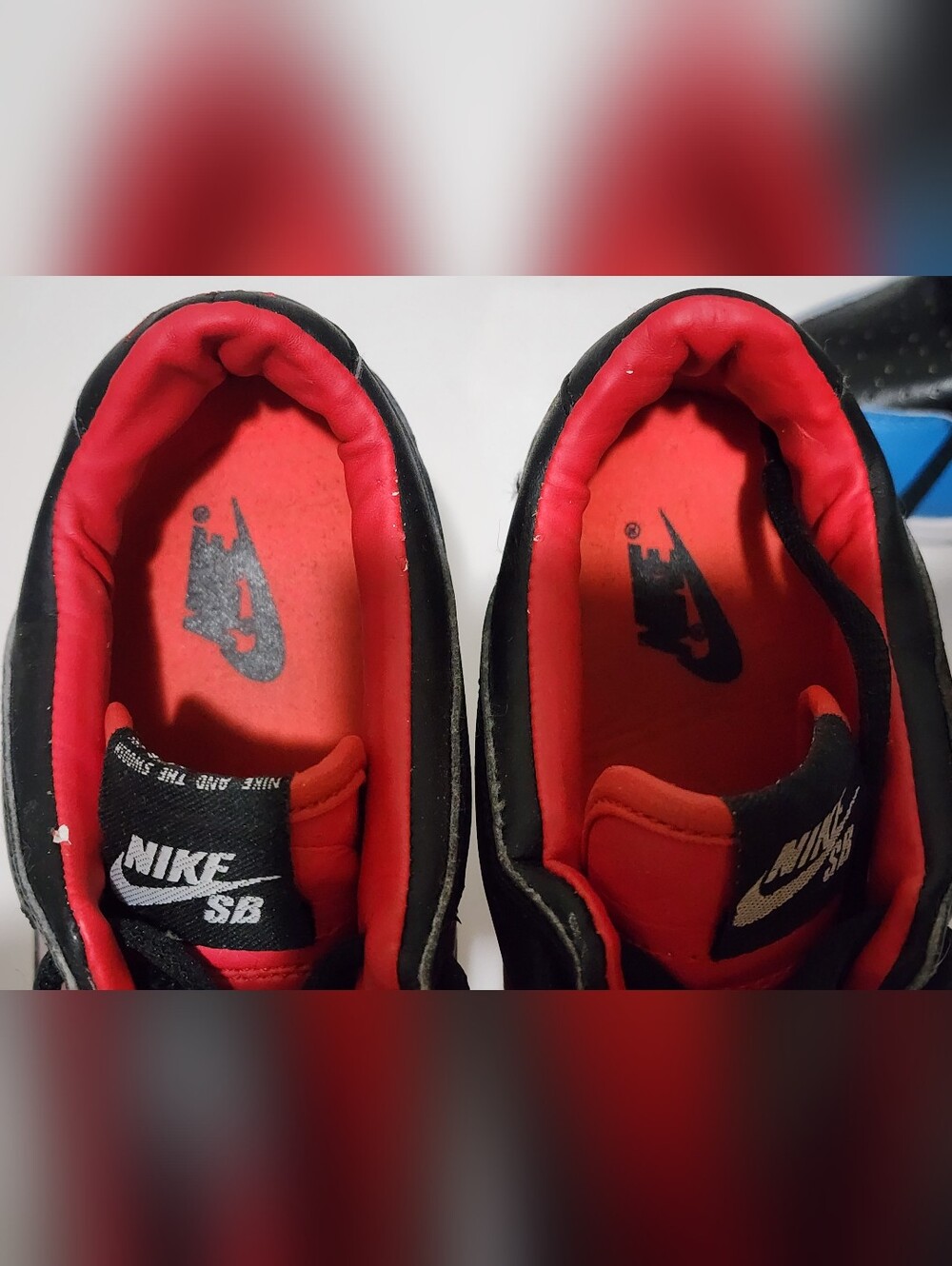 Nike SB Rose Custom High Heel Stiletto Red Black Womens Size 9.5 Rare - Picture 8 of 10